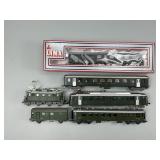Passenger, Baggage, & Locomotive Engine Cars.