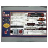 Lima Train Set, Locomotive Engine, Cars & Tracks