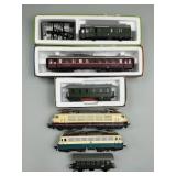 Electric Engines, Cabooses, Baggage Car.