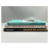African, Russian & Cold War Train Books.