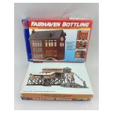 3 HO Scale Building Kits.