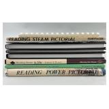 10 Pennsylvania Reading Railroad History Books.