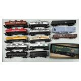 Train Cars, Tanker Cars, Gondolas, Hoppers.