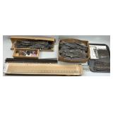 HO & HOm Gauge Train Tracks, Control Panels.