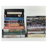 25 Train and Railway VHS & DVDs.