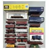 Train Cars, Tankers, Reefer Cars, Gondolas.