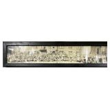Panoramic Railroad Works Staff Photograph. Some