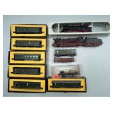 Train Engines, Tender & Railway Cars, Passenger.