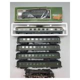 Train Engines & Passenger Cars.