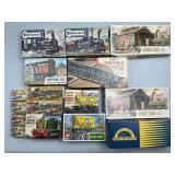 Train Accessories Model Kits, Sheds, Seats, Wagons