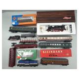 Train Engines & Train Cars, Passenger, Flat Cars.