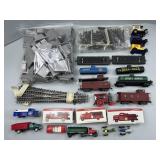 Model Train Takers & Cabooses, Railway Pillars.
