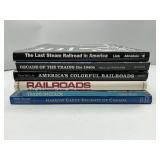 American & Canadian Railway Train Books.