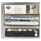 12 HO Scale Model Railroad Kits.