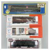 4 HO Scale Pennsylvania Locomotives.