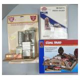 Railway Village Model Kits, Coal Yard, Fruit Stand