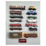 Catenary Supports, Gondolas, Tankers, Locomotive.