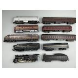 PRR Engines, Tenders & Passenger Cars.