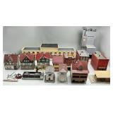 Train Village Models, Houses, Reeds Readi-Mix,.