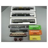 Gutzold Locomotive, Train Cars, Passenger & Box.