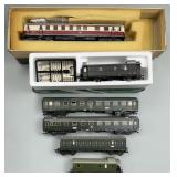 Locomotive Engine, Passenger Cars, Caboose.