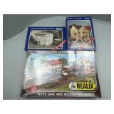 Model Train Village Model Kits, Station.