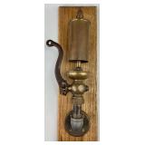 Vintage Single Chime Brass Steam Whistle.