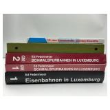 B&W Train Photographs, Luxembourg Railway Books.