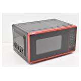 Mainstay .7 cu.ft. Red Microwave Oven