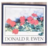 Print of Cannon Beach Geraniums by Donald R. Ewen