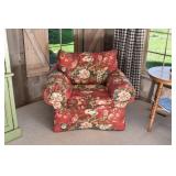 Floral Over-Stuffed Chair