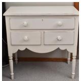Lexington Distressed 3 Drawer Stand