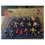 (18) He-Man Masters of the Universe Action Figures