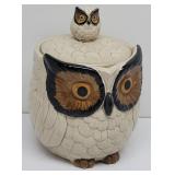 OMC Japan Mid Century Owl Cookie Jar