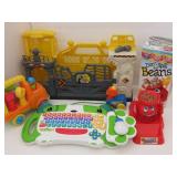Vintage Toddler Toys, Run Time Toy Tool Truck &