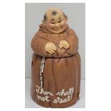 Twin Winton 1960 USA Monk Cookie Jar Friar