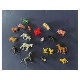 1980ï¿½s Wildlife Plastic Animals Cowboys & Indians