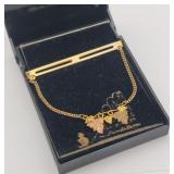 Black Hills Gold 12K Tie Clasp 7.4g