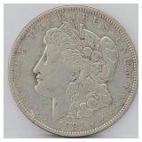 1921-D Morgan Silver Dollar - VF