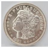 1985 One Troy Oz Fine Silver Round Silver Trade...