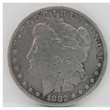 1882-P Morgan Silver Dollar - VG