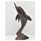 Ironwood Hand-Carved Dolphin