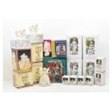 New Christmas Angels, Porcelain - Musical-Fountain