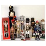 (9) Fancy Christmas Nutcrackers