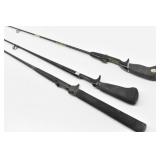 (3) Fishing Rods: Shimano, Boron & Beast Master