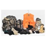 Hunting Gear: Duffle Bags, Gloves, Hats, Vest