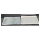 (3) Aluminum Baking Sheets (3) Cooling Racks