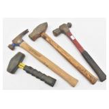 (4) Specialty Hammers: Ball Peen Hammer