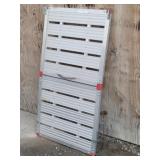 Folding Aluminum Ramp 26" W x 49" L