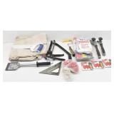 Caulk Gun, Speed Square, Drop Cloth, Painting...